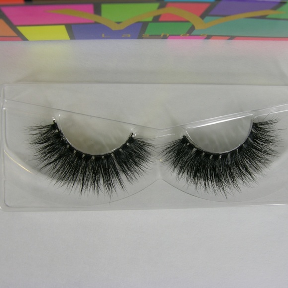 2 PAIRS! Handmade 100% Real Mink 3D Eyelashes (23) - Picture 4 of 5